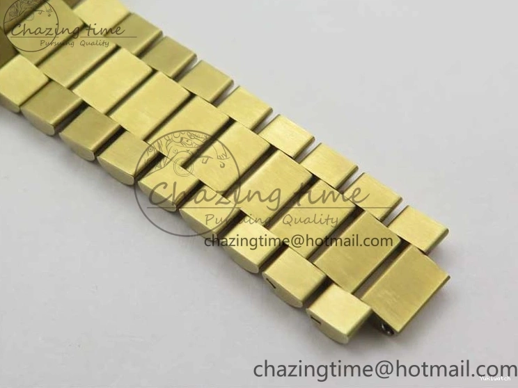 BP Black on Dial A2836 YG YG New 904 Crystal Bracelet President Dial Version 40mm Markers T 228239 Day-Date 1227